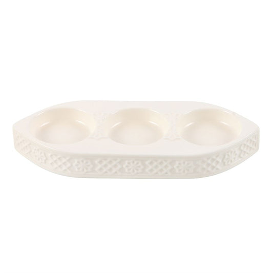 Geometric Triple Tealight Holder