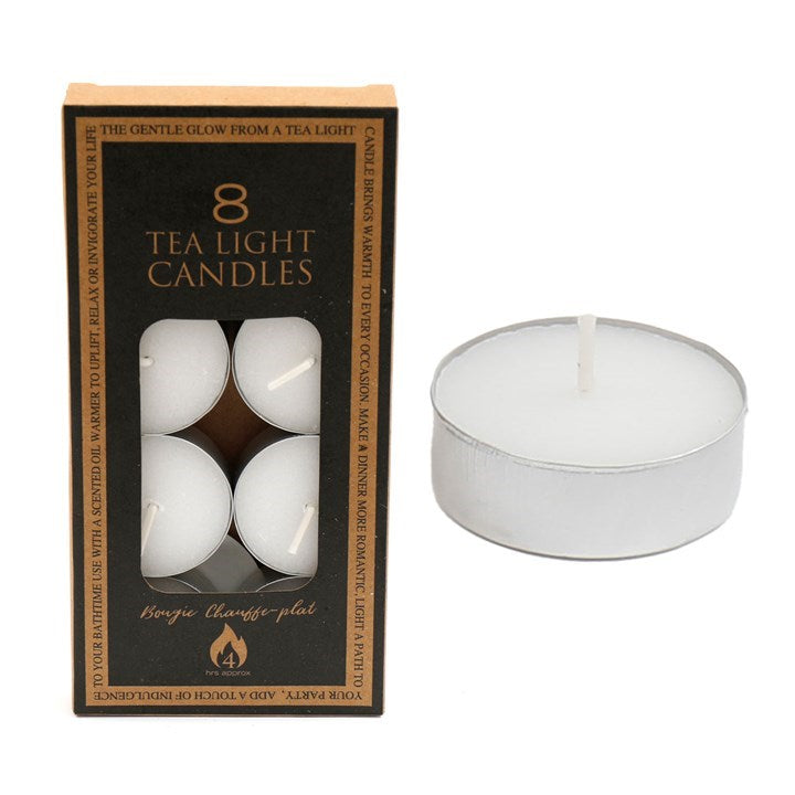 Pack of 8 4-Hour Tealights