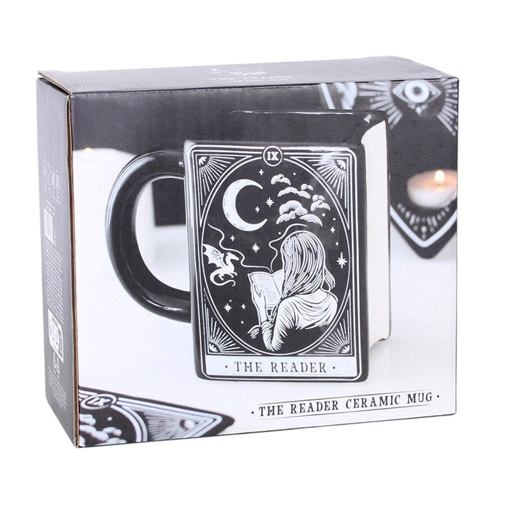 The Reader Book Shaped Mug