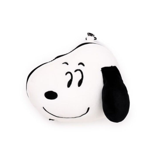 Relaxeazzz Peanuts Snoopy Shaped Plush Travel Pillow & Eye Mask