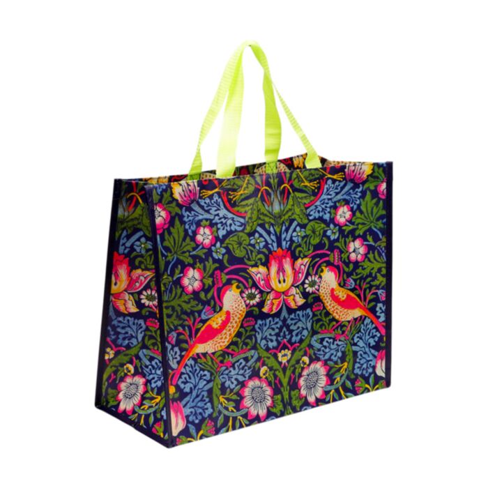 William Morris Strawberry Thief Reusable Shopping Bag