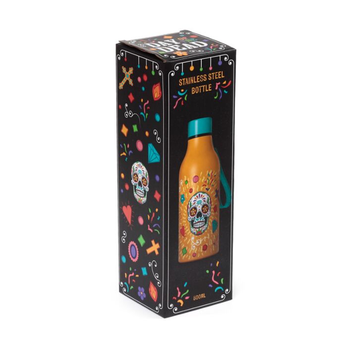Day of the dead insulated drinks bottle