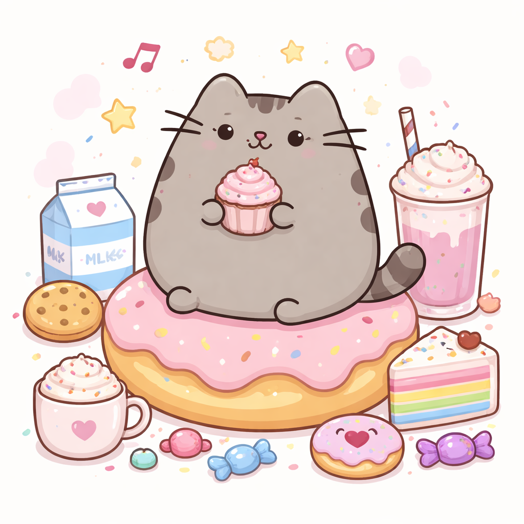 Pusheen the cat