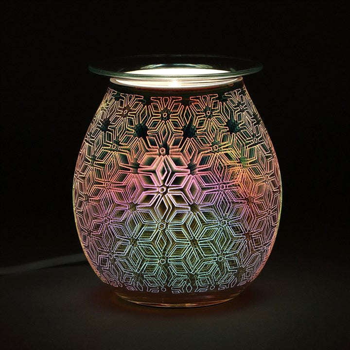 Electric oil burners and aroma lamps