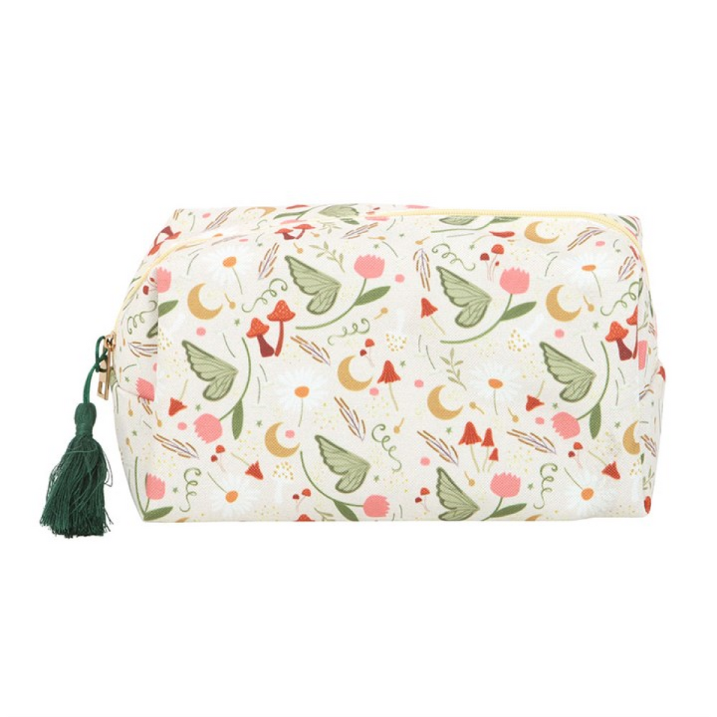 Fairy Folklore Print Makeup Bag