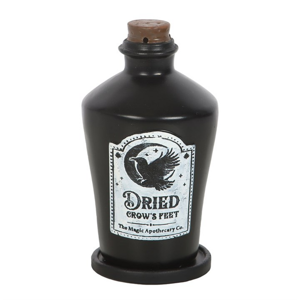 Dried Crow's Feet Incense Cone Holder