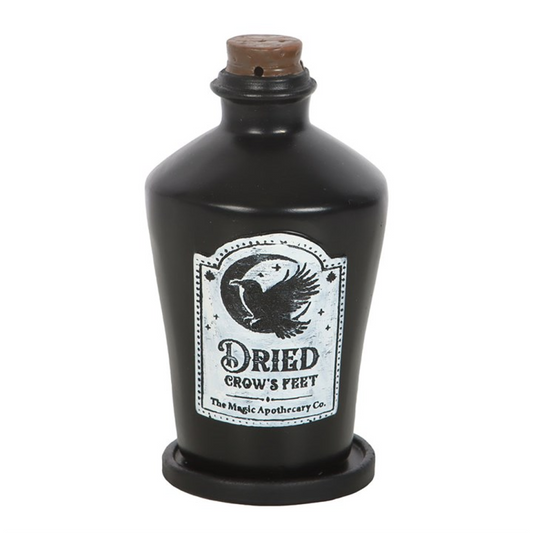 Dried Crow's Feet Incense Cone Holder