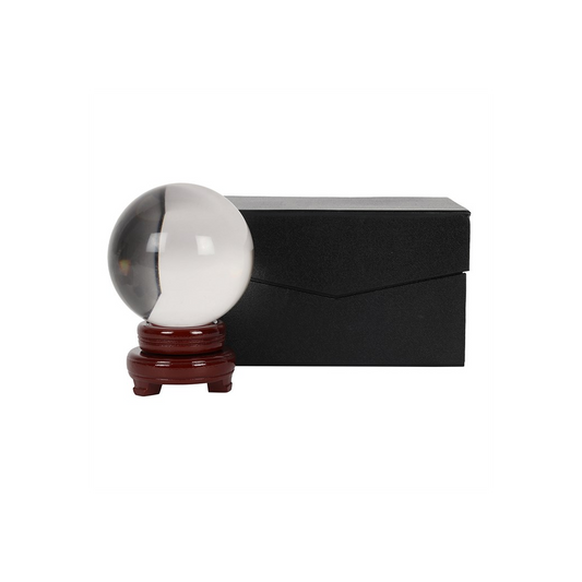 13cm Crystal Ball with Stand
