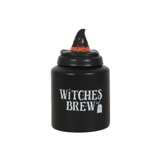 Witches Brew Ceramic Tea Canister