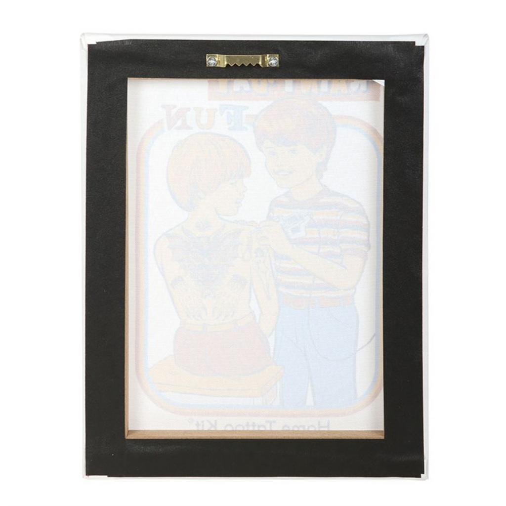 19x25cm Rainy Day Fun Canvas Plaque by Steven Rhodes