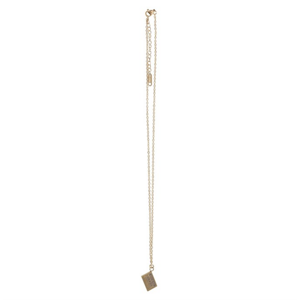 Mixtape Necklace on Greeting Card