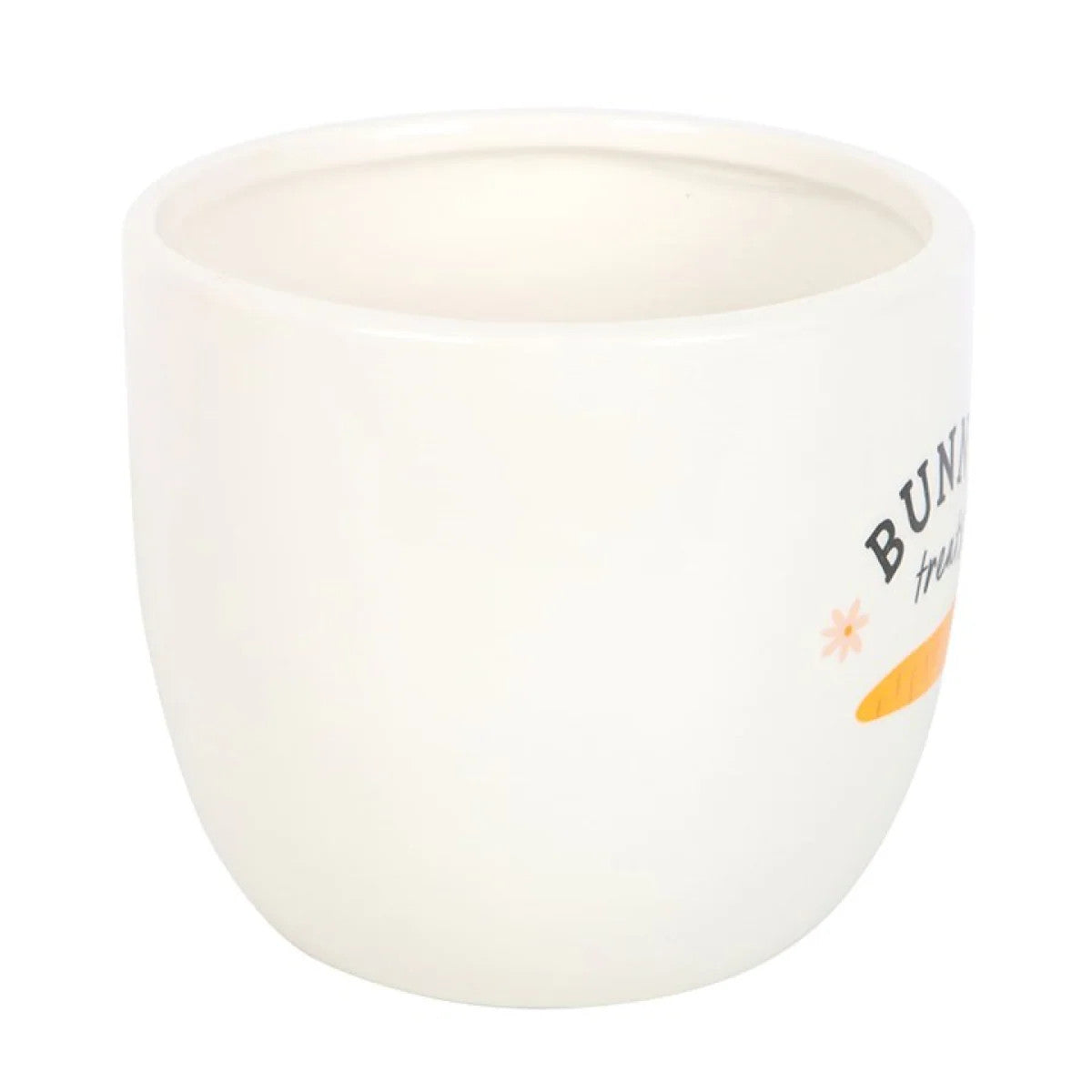 Bunny Treats Ceramic Pot