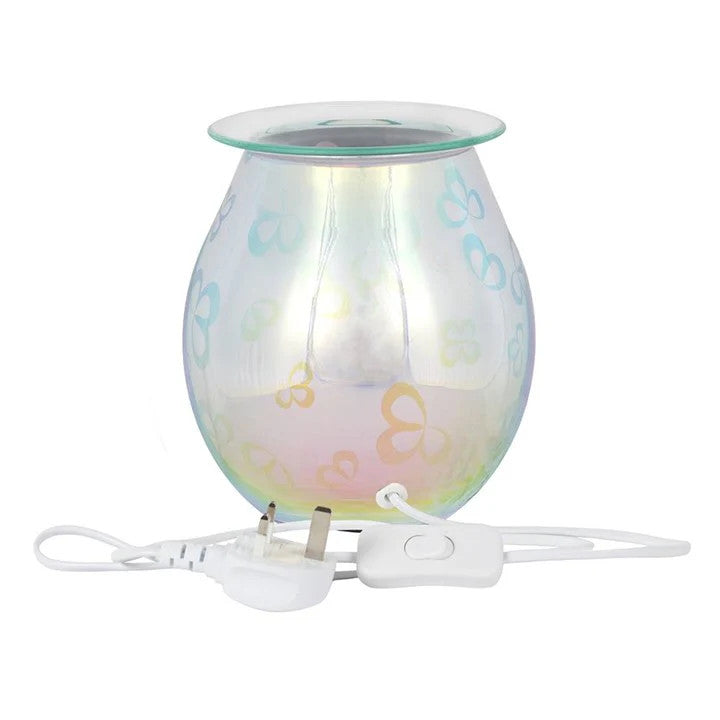 3D Flower Petal Light Up Electric Oil Burner