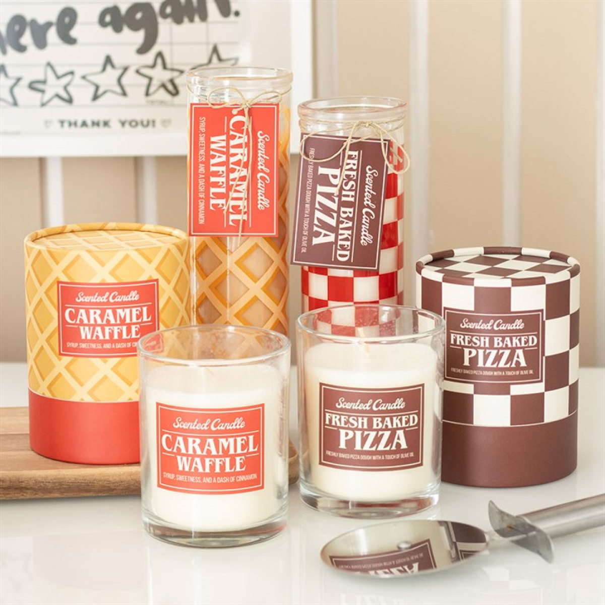 Caramel Waffle Scented Candle