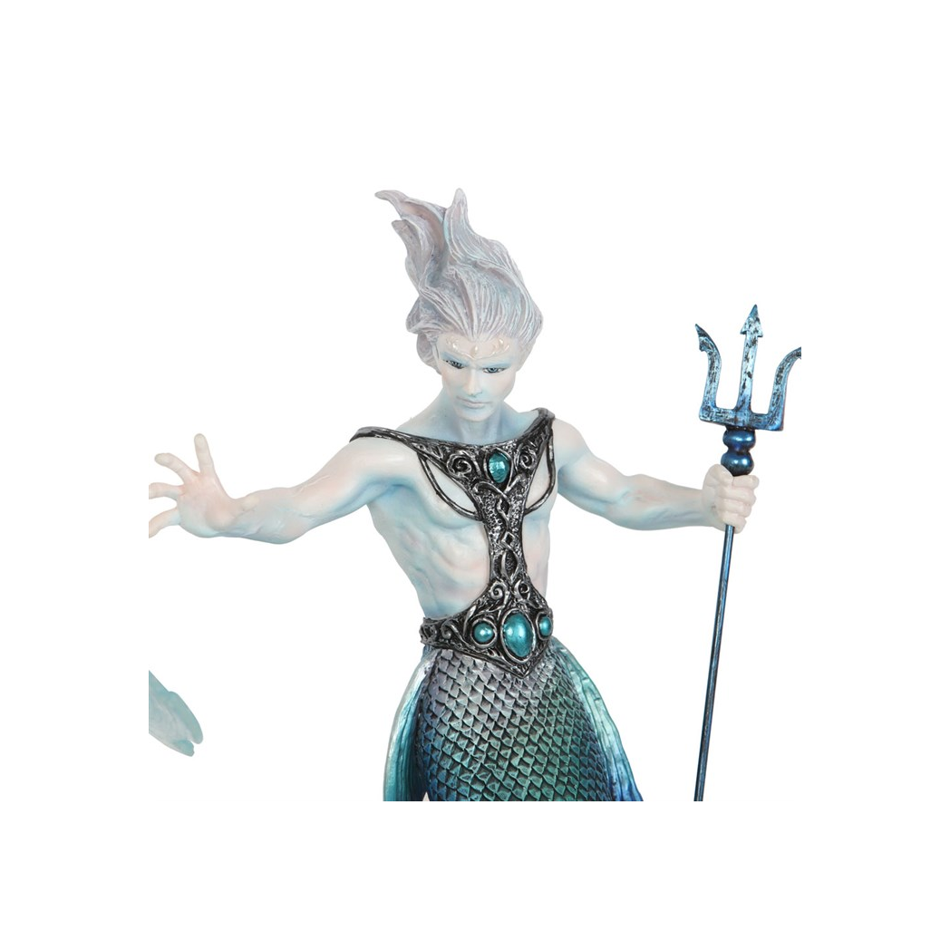 Water Elemental Wizard Figurine by Anne Stokes