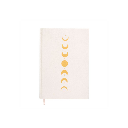 Moon Phase Velvet A5 Notebook