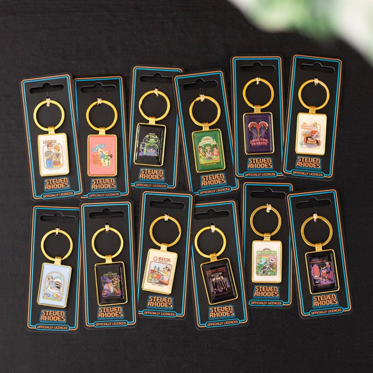 Worship Coffee Keyring by Steven Rhodes