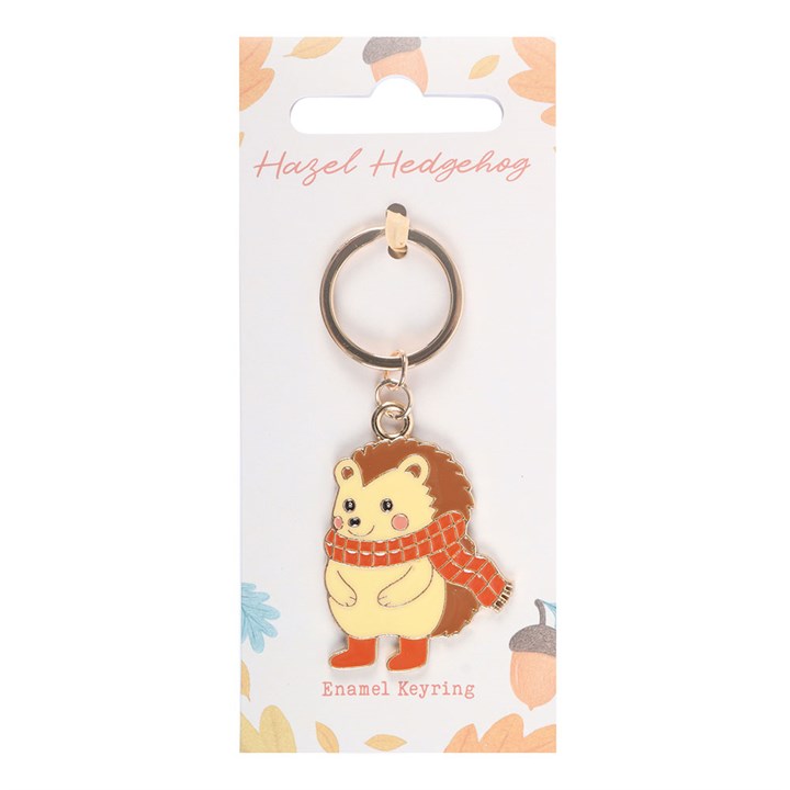 Hazel Hedgehog Keyring