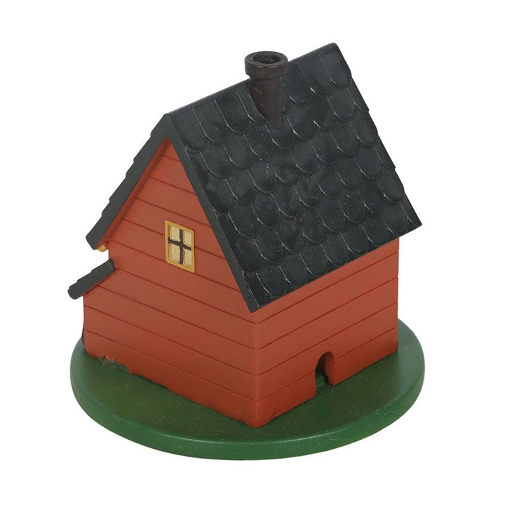 Brown House Incense Cone Burner