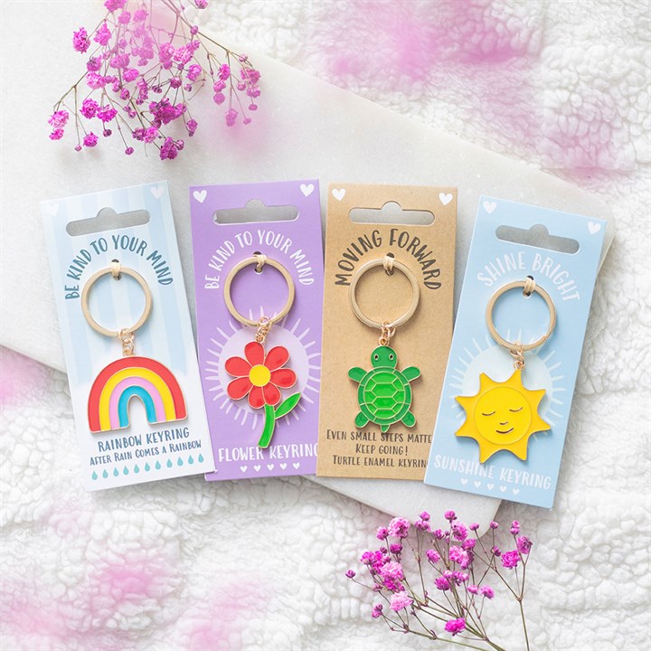 Moving Forward Turtle Keyring