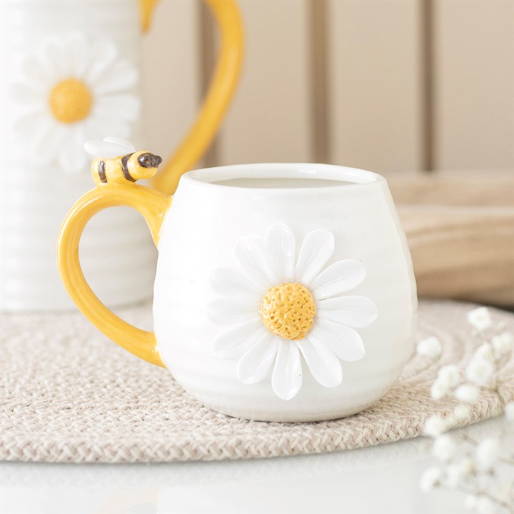 Daisy and Honey Bee Mug