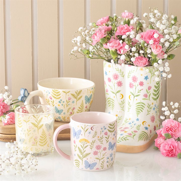 Luna Bloom Floral Print Mug