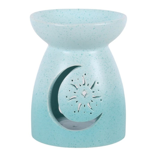 Blue Moon Cut Out Oil Burner