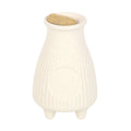 Cream Ribbed Palo Santo Brick Burner