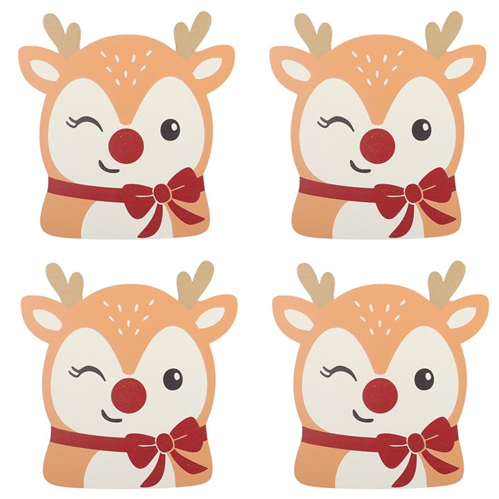 Ruby the Reindeer Coaster Set