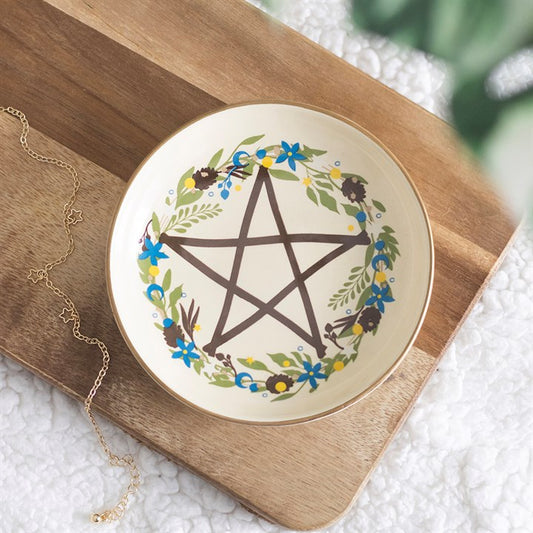 Solstice Wreath Trinket Dish