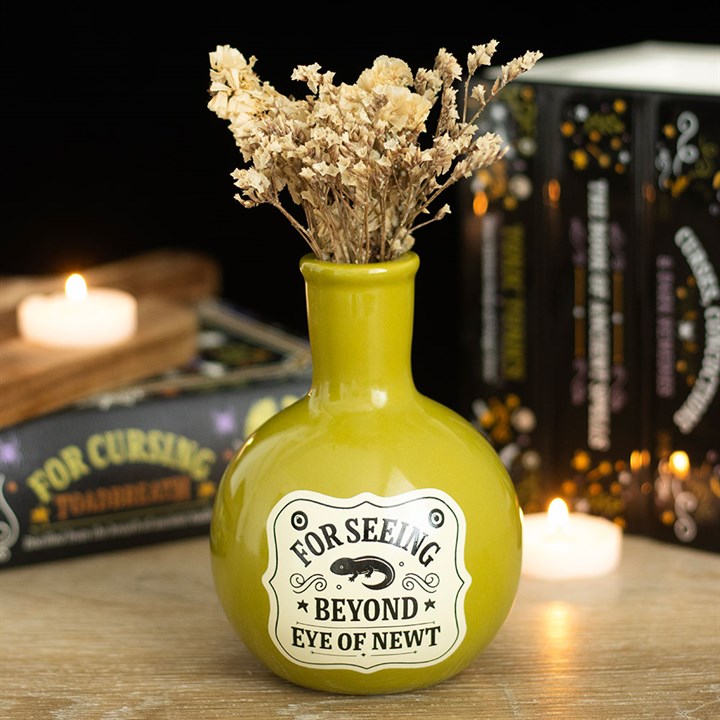 Eye of Newt Potion Bottle Vase and Candle Holder