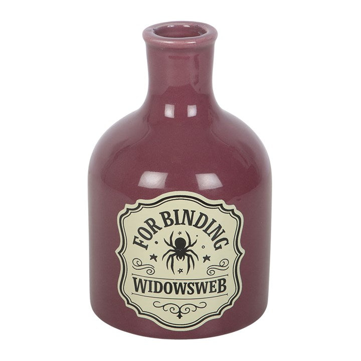 Widowsweb Potion Bottle Vase and Candle Holder