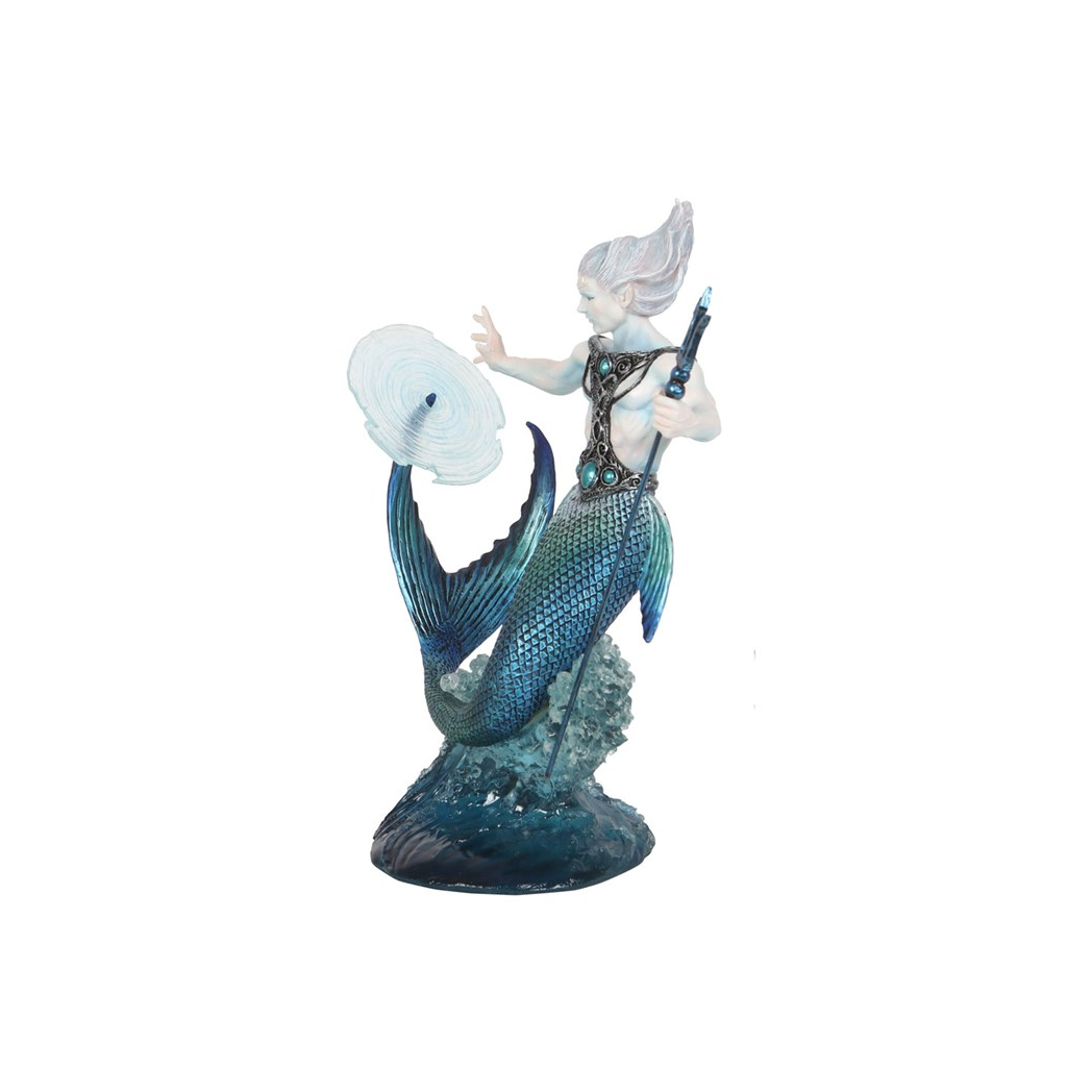 Water Elemental Wizard Figurine by Anne Stokes