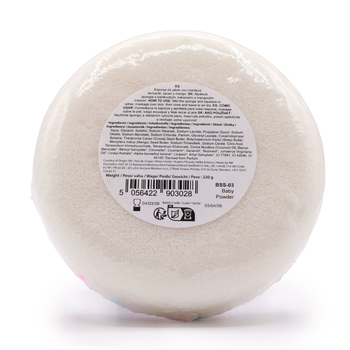 Butter Bubble Soap - Baby Powder