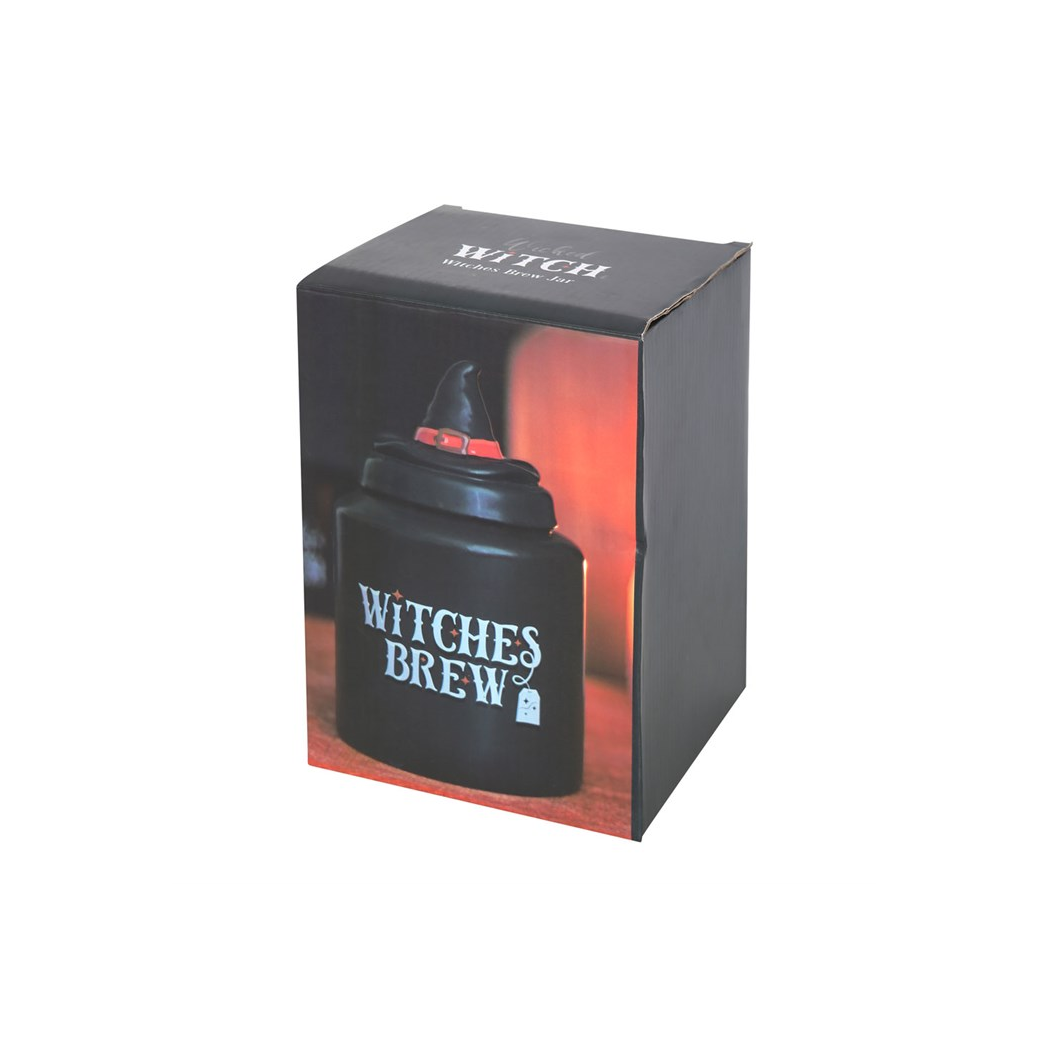 Witches Brew Ceramic Tea Canister