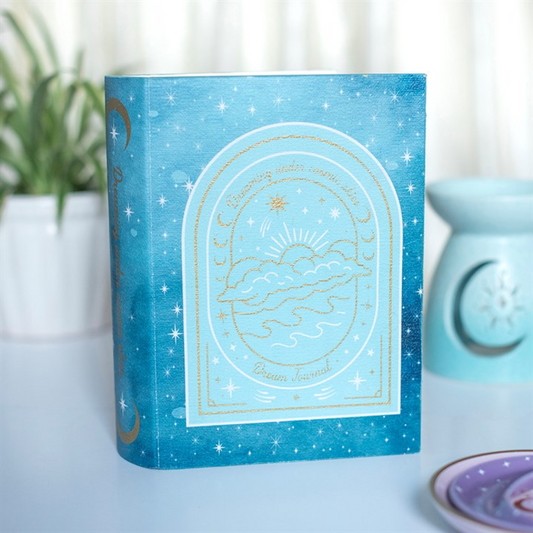 Blue Celestial Book Shaped Storage Box