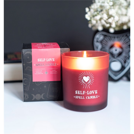 Self Love Rose & Vanilla Scented Candle