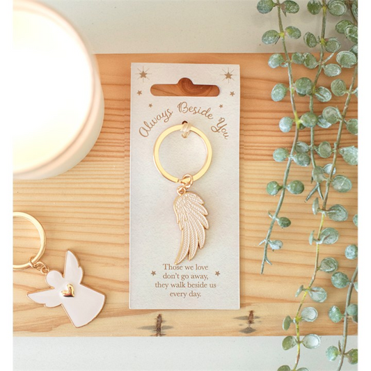 Angel Wing Keyring