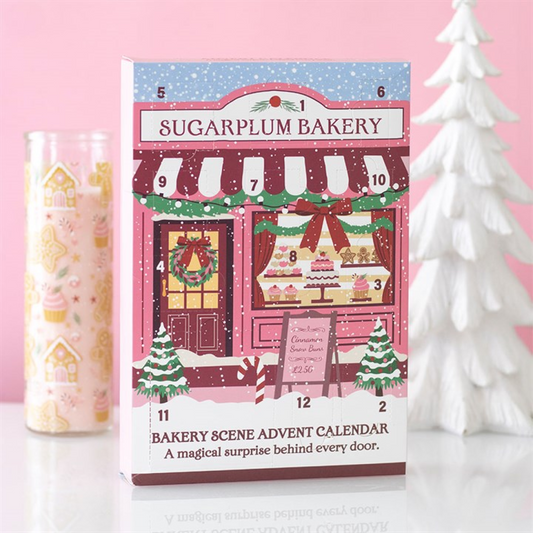 12-Day Sugarplum Bakery Scene Advent Calendar