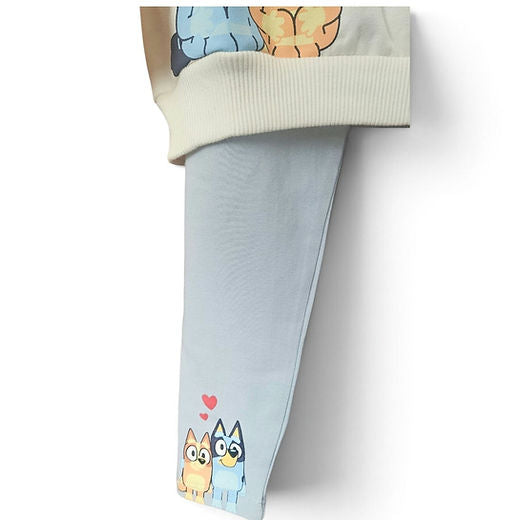 Girls Bluey outfit jumper and leggings