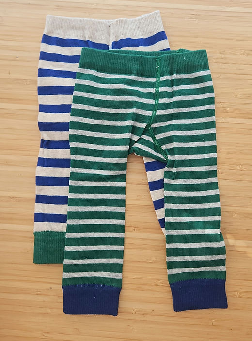 Girls/Boys footless tights/leggings 0-6 months