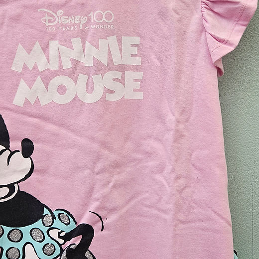 Disney Minnie mouse girls pyjamas shorts 5-10 years