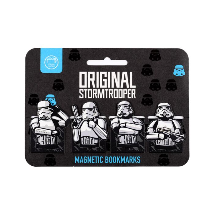 Magnetic Shaped Bookmark Set - The Original Stormtrooper