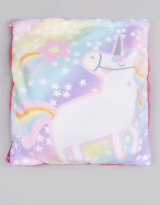 Unicorn fold out towel bag