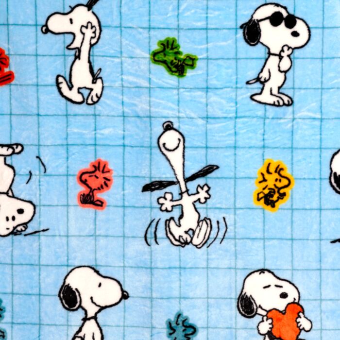 Peanuts Snoopy & Woodstock 2-in-1 plush toy and blanket