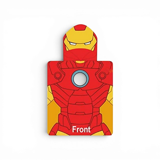 Marvel Ironman Hooded Poncho towel kids