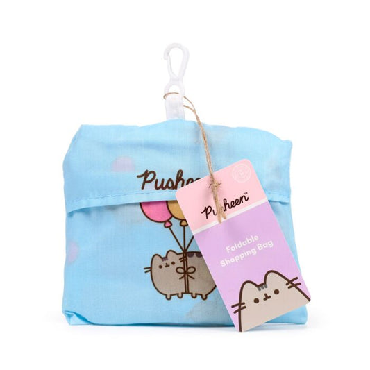 Handy Foldable Shopping Bag - Pusheen the Cat Balloons