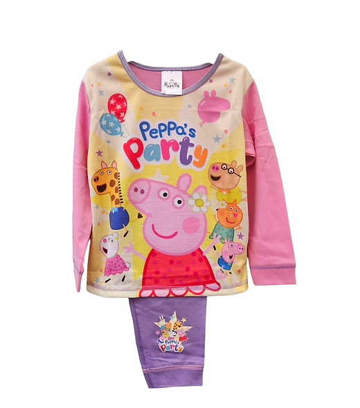 Peppa Pig Girls Long Sleeve Pyjamas 1-5 years