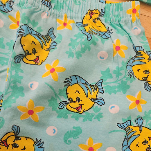 Disney Princess Ariel The Little Mermaid short pyjamas