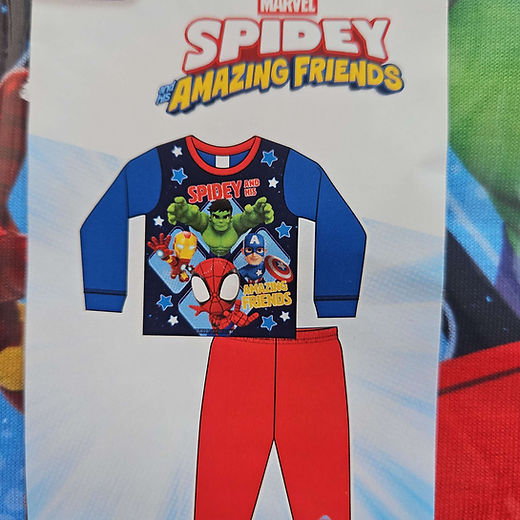 Marvel Spidey boys long sleeve pyjamas